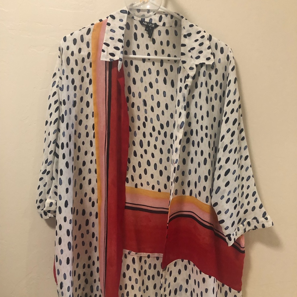 Fun printed blouse